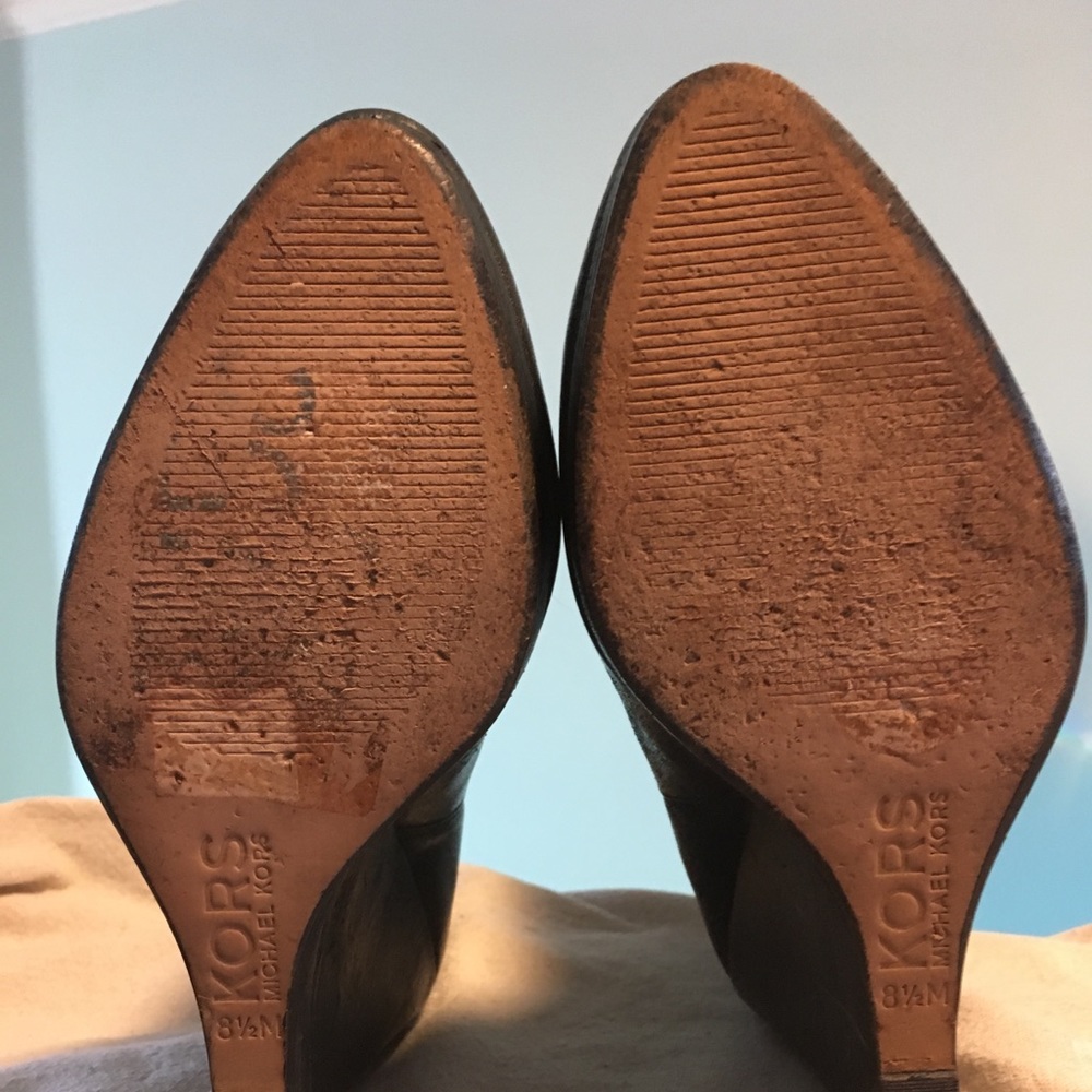 MICHAEL KORS Wedge Boots Size 8.5 Medium - Picture 3 of 5